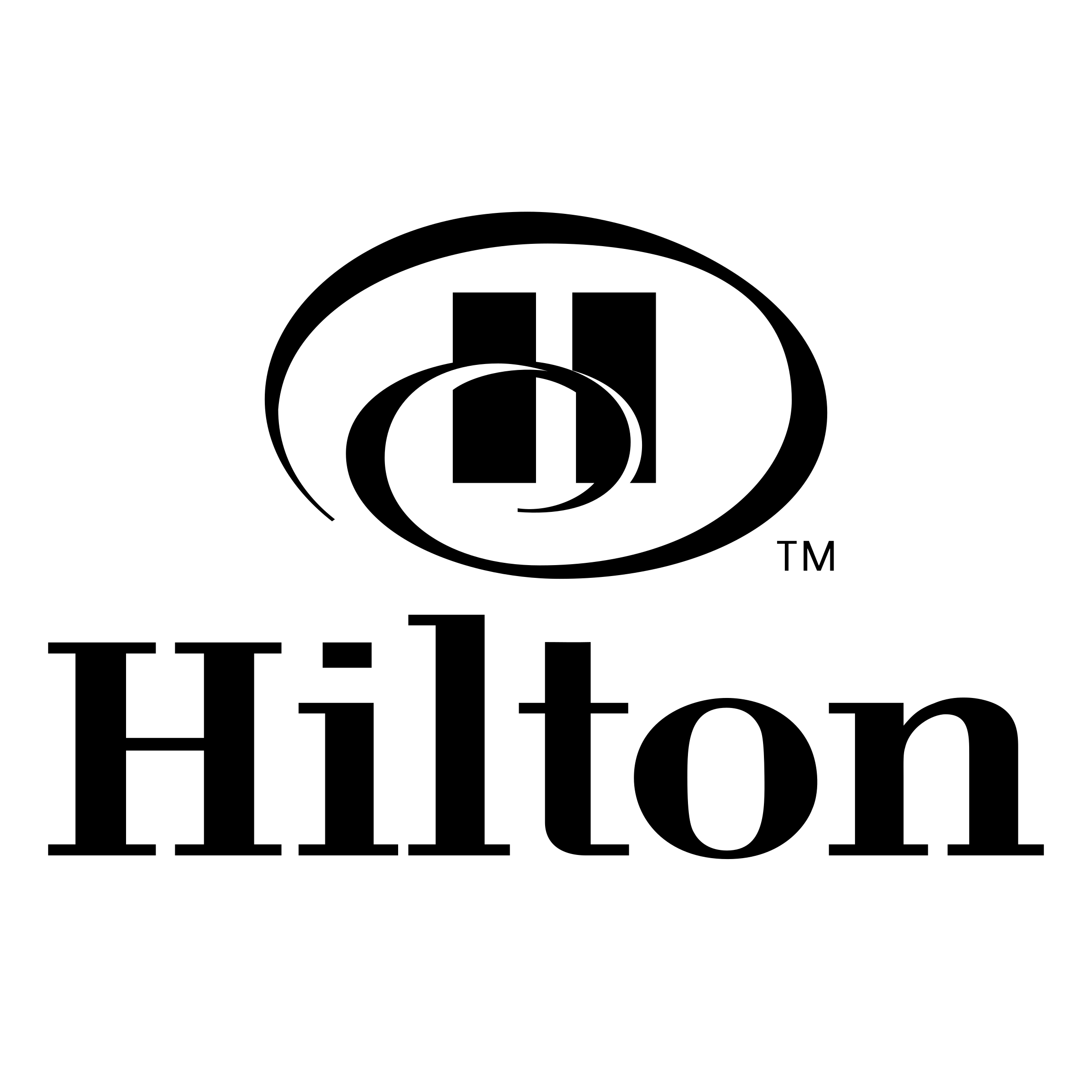 Logo de hoteles Hilto